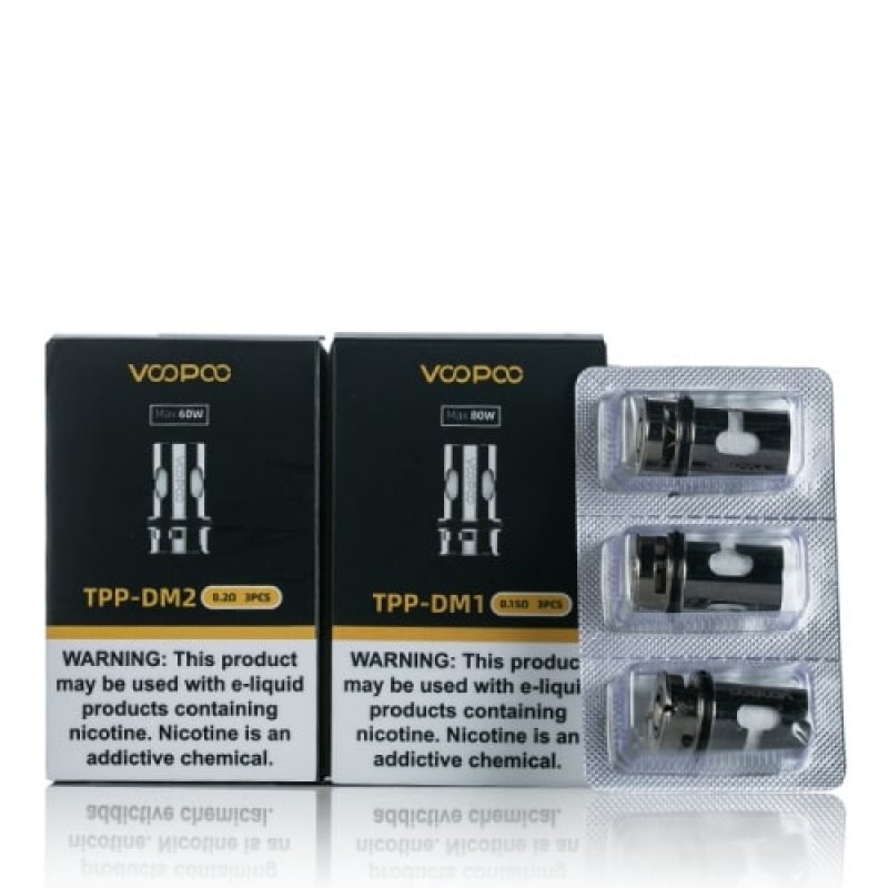 Resistências TPP para Drag S Pro Drag X Pro, Drag 3 By VOOPOO